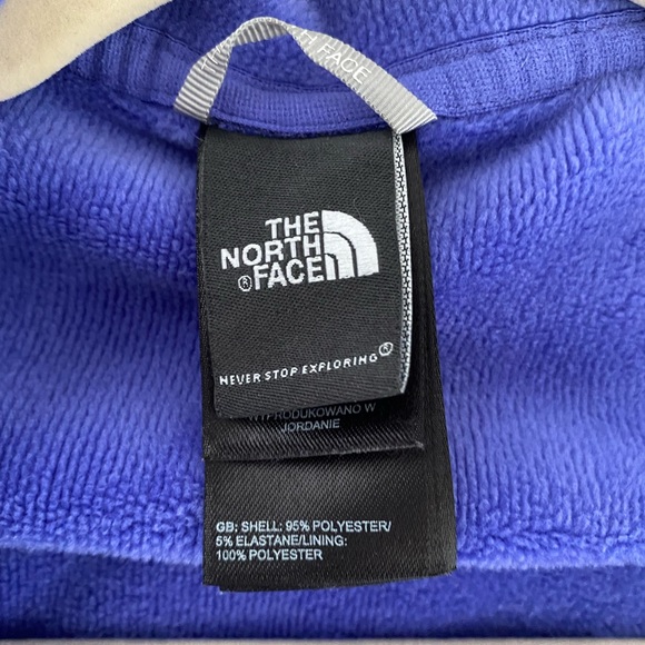 Women XL North Face Purple Jacket with Teal accents - Picture 7 of 9